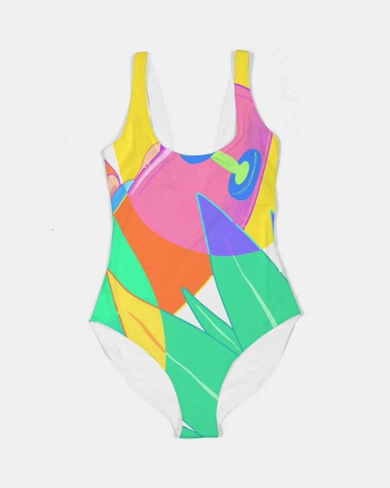 Neon Mahina Monogram One-Piece Swimsuit - Women - Ready-to-Wear